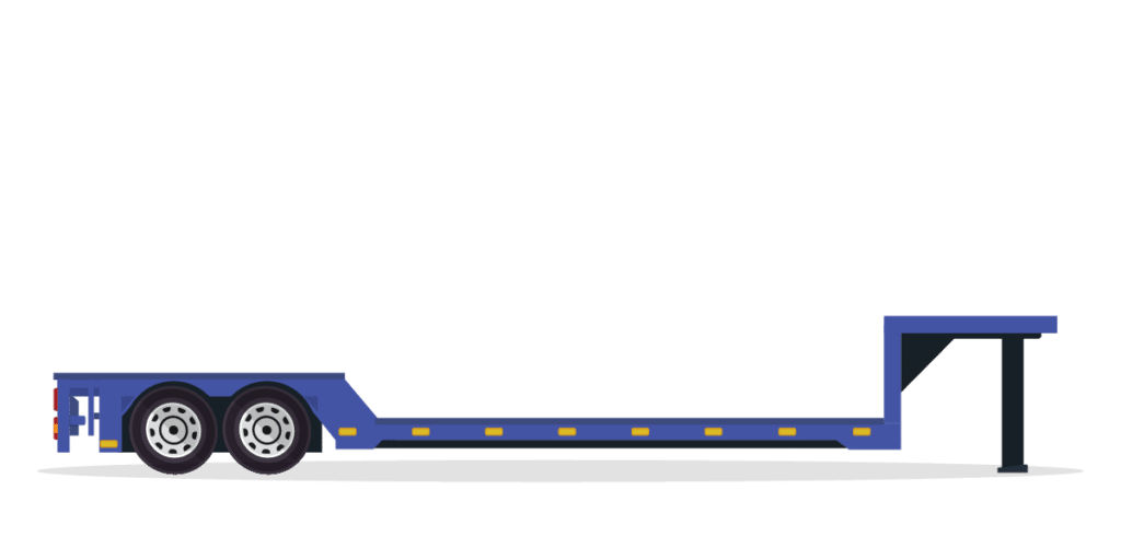 Double Drop Trailer