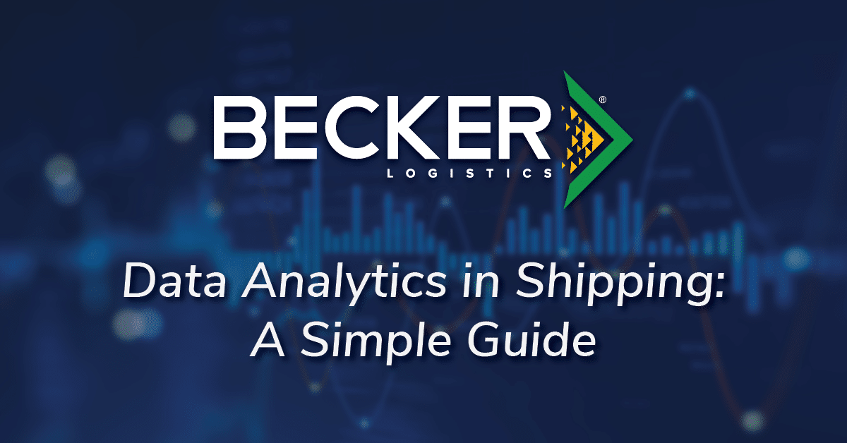 Data Analytics in Shipping A Simple Guide