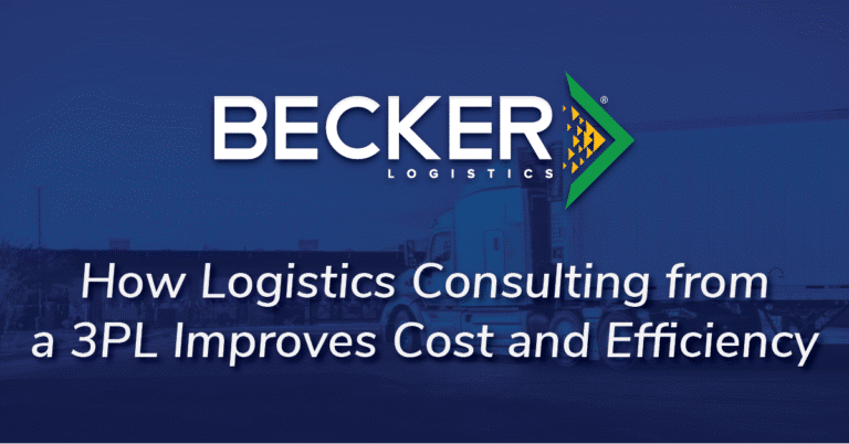 How Logistics Consulting from a 3PL Improves Cost and Efficiency Cover