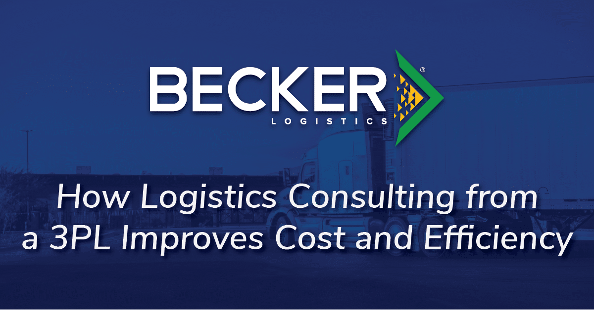 How Logistics Consulting from a 3PL Improves Cost and Efficiency Cover