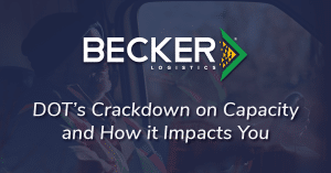 DOT's Crackdown on Capacity and How it Impacts You Cover Image