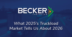 What 2025’s Truckload Market Tells Us About 2026 Cover Photo