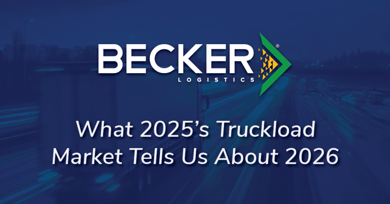 What 2025’s Truckload Market Tells Us About 2026 Cover Photo