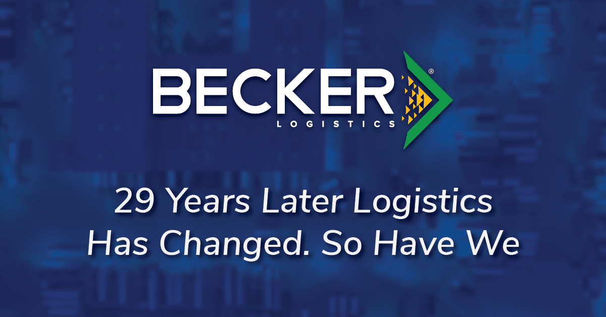 29 Years Later Logistics Has Changed. So Have We Cover