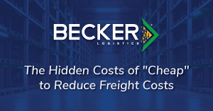 The Hidden Costs of Cheap to Reduce Freight Costs Cover Image