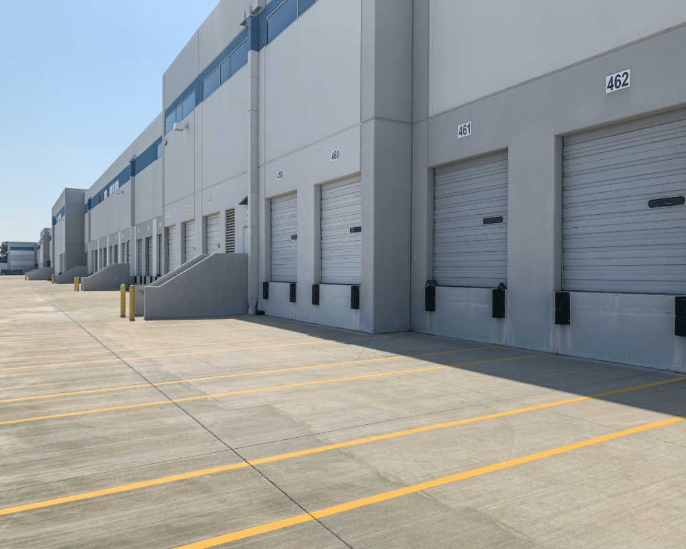 empty warehouse due to truckload rates and capacity